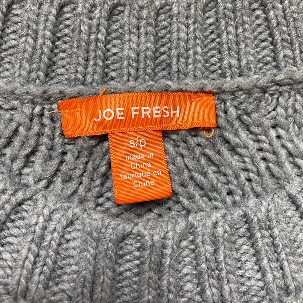 Joe Fresh gray sweater